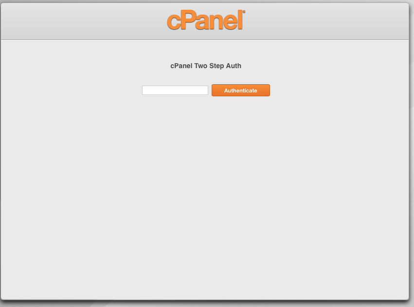 seguridad cpanel